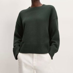 NWOT Everlane Organic Cotton Crew Sweater
